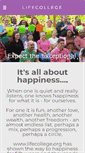 Mobile Screenshot of lifecollege.org